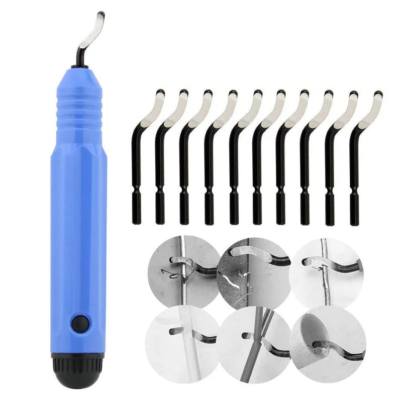 HSS Hand Deburring Scraper - Rotary Burr Remover Tool Multi-Material