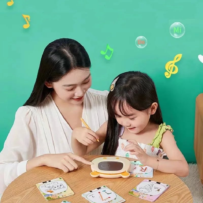Bilingual Chinese Pinyin Flash Card Learning Machine with Sound & Drawing