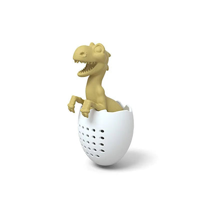 Reusable Silicone Dinosaur Tea Infuser Strainer Coffee Filter
