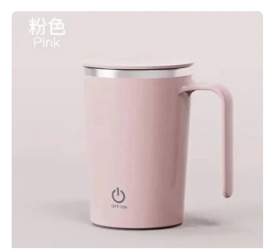 Automatic Self Stirring Magnetic Mug - Stainless Steel Thermal Cup