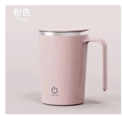 Automatic Self Stirring Magnetic Mug - Stainless Steel Thermal Cup