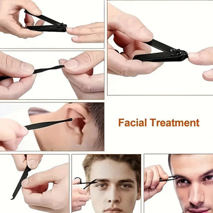 Professional Nail Clippers Kit 7-24pcs Ultra Sharp Fingernail Toenail