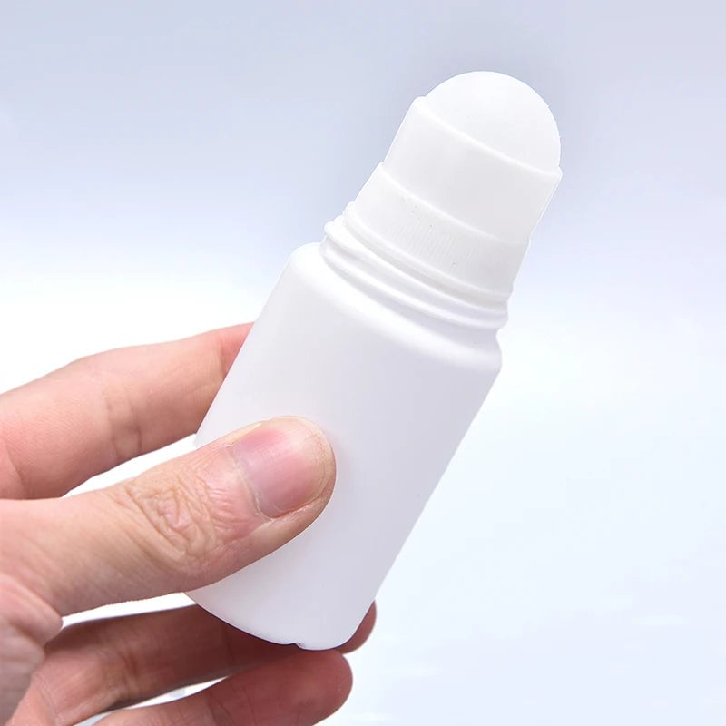 5Pcs 30/50ML Roller Bottles Set - Portable Plastic Essential Oil