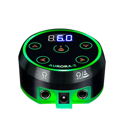Aurora 2 Dual Output LCD Touch Screen Tattoo Power Supply Battery