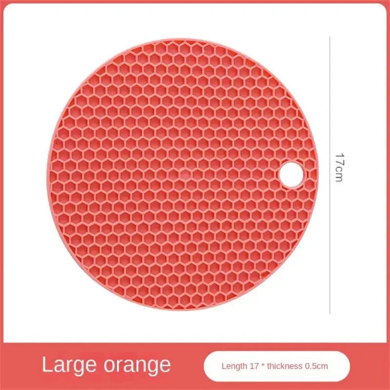 Heat Resistant Silicone Table Mat Anti-Slip Kitchen Coaster