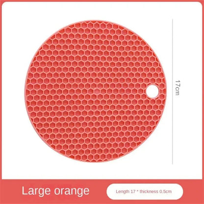 Heat Resistant Silicone Table Mat Anti-Slip Kitchen Coaster