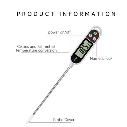 TP300 Digital Food Thermometer - Instant Read Meat BBQ Probe