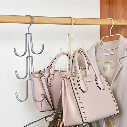 Rotatable Multi-Layer Wardrobe Hanger - Hat Tie Belt Bag Hook