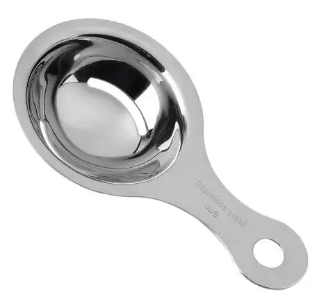 Stainless Steel Egg White Separator - Professional Yolk Filter