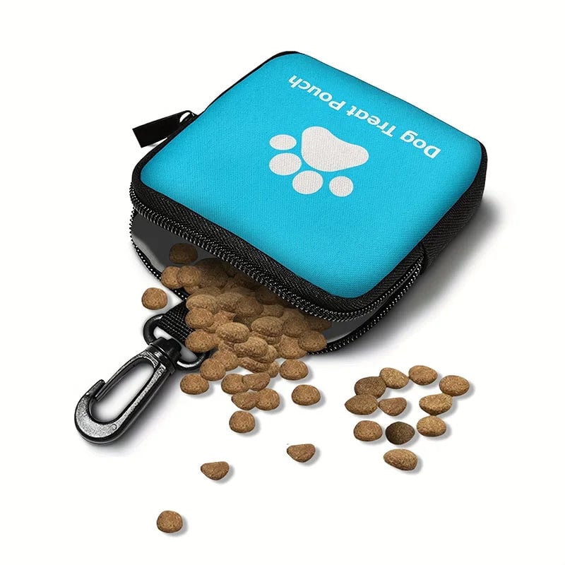 Portable Dog Treat Training Bag with Food Pocket & Reward Supplies