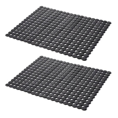 Anti-Slip PVC Kitchen Sink Mat Protector for Stainless Steel Sinks