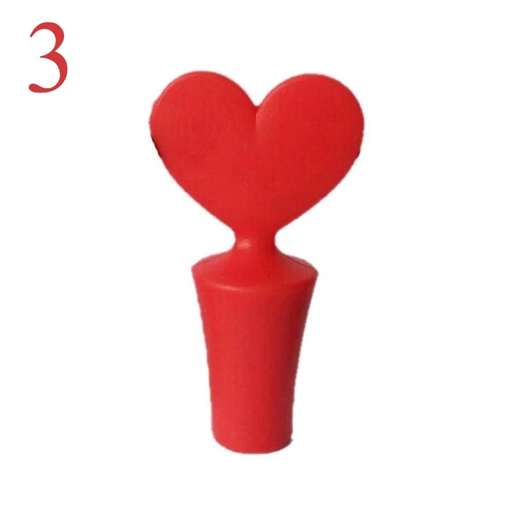Silicone Wine Bottle Cork Stopper - Vacuum Sealed Bar Tool