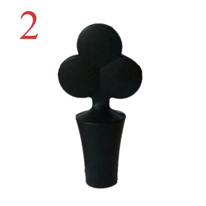 Silicone Wine Bottle Cork Stopper - Vacuum Sealed Bar Tool