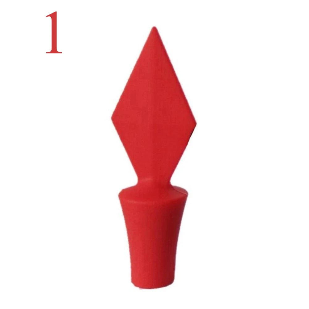 Silicone Wine Bottle Cork Stopper - Vacuum Sealed Bar Tool
